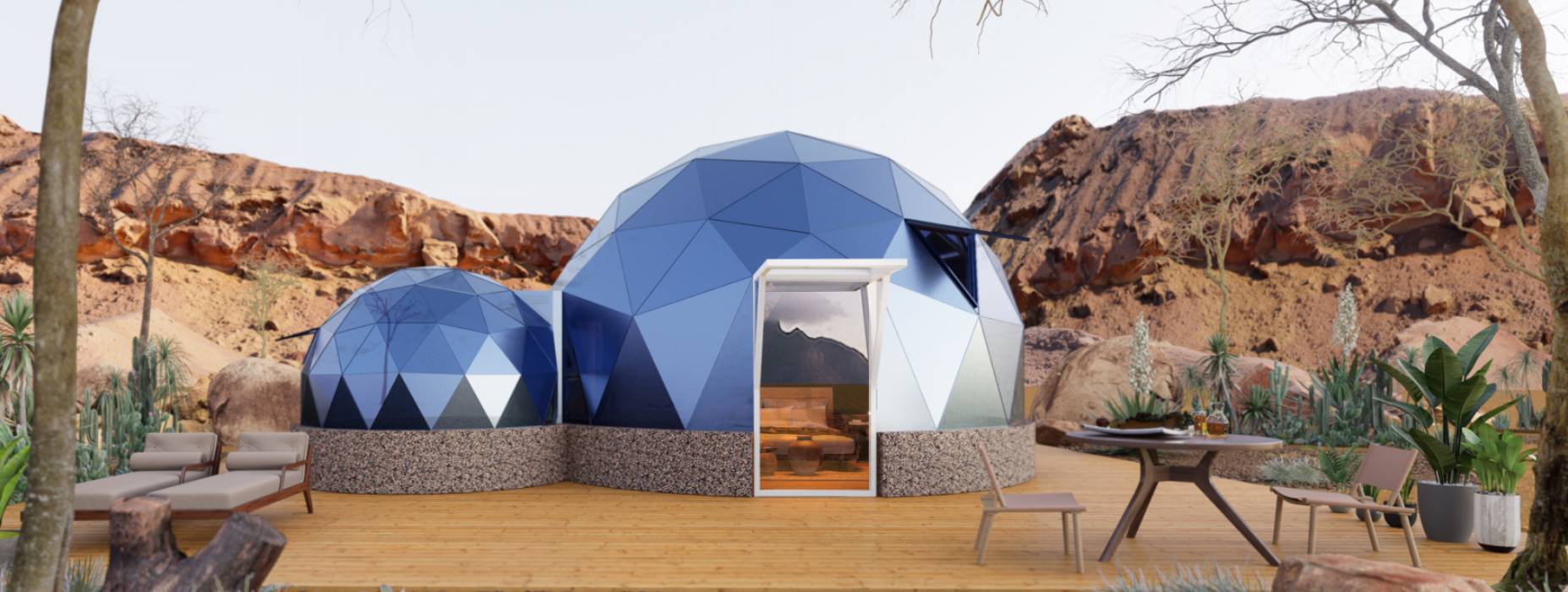 伊春区球形智能光伏玻璃星空房